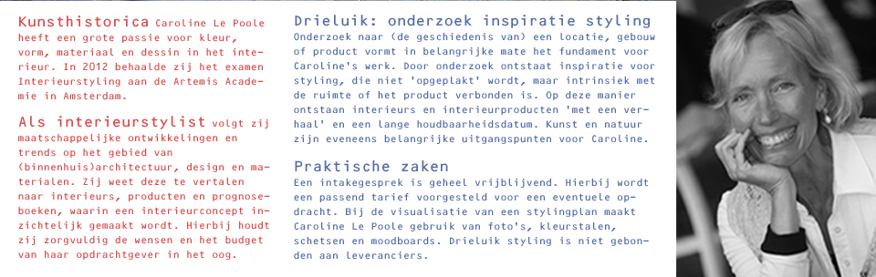 Drieluik interieurstyling